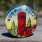 Kuopio - Puijo matkaulumerkki. Halkaisija - 18 mm. - pikkukuva 5