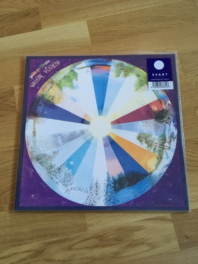 Jukka Gustavson – Valon vuoksi LP (Blue Vinyl) (UUSI)