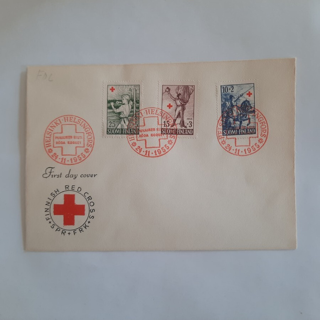 FDC 1955 PR srj blanco-kuorella