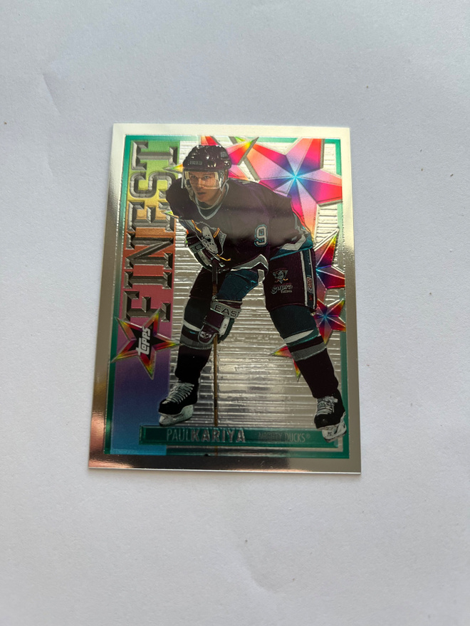 1995-96 Topps Mystery Finest Paul Kariya #M13