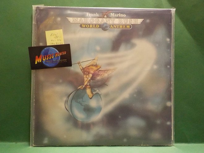 FRANK MARINO & MAHOGANY RUSH - WORLD ANTHEM EX+/EX- LP