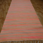 Vaaleanpunasävyinen puuvillamatto 152x72cm - pikkukuva 3