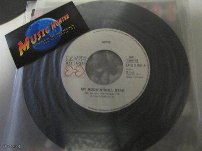 APPE - MY ROCK N ROLL STAR / INVENTION OF FREEDOM 7'' VG+