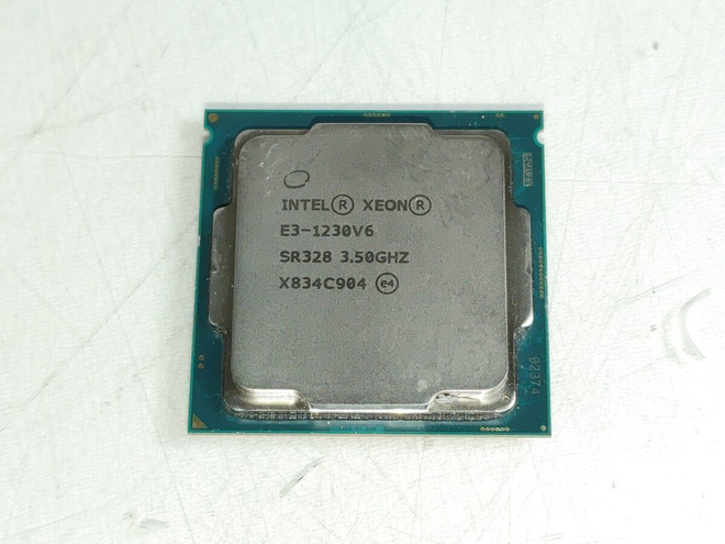 Intel Xeon E3-1230 v6 3.50 GHz Prosessori pöytäkoneisiin