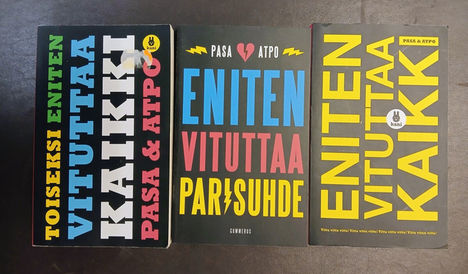 Pasa & Atpo, kirjat 3kpl