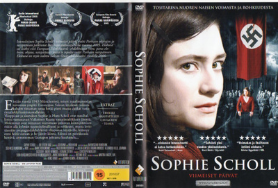 SOPHIE SCHOLL (35 530) k -FI- DVD 2005 saksa,