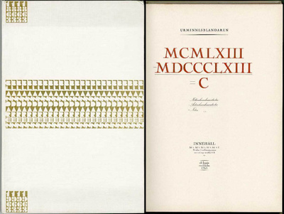 Urminnesblandaren: MCMLXIII - MDCCCLXIII = C (1963)