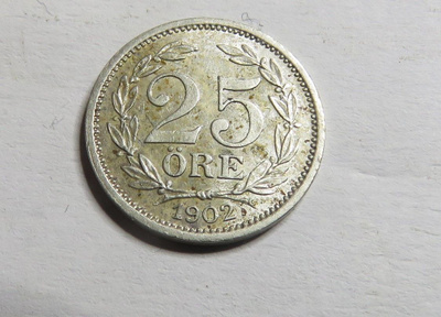 Ruotsi 25 öre 1902