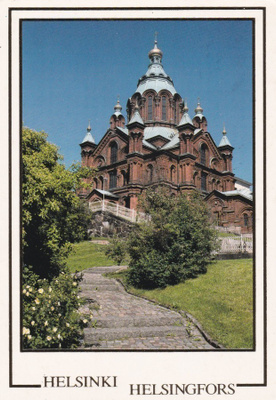 KIRKKOKORTTI - HELSINKI - USPENSKIN KATEDRAALI - 3