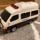 Toyota Hiace Police pienoismalli / pikkuauto n 1/35 - pikkukuva 1