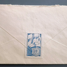 1955 FDC Postimerkkinäyttely, R-kuori, kirjeensulkija - pikkukuva 2