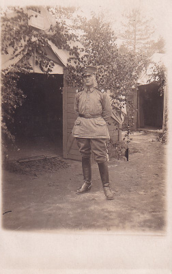 SOTILASKUVA JUHANNUKSENA 1925 LEIDILLÄ KULKEMATON KORTTI