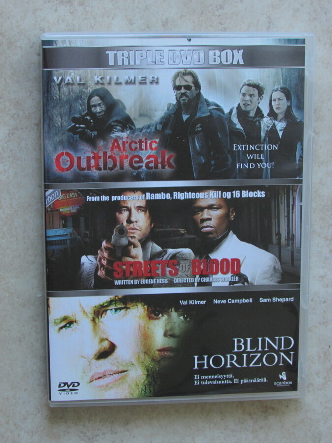Arctic outbreak + Street of blood + Blind horizon