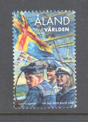 åland 2021 Tall Ship kaunisleimaisena