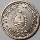 Argentina. 1 peso ND(1960). - pikkukuva 1