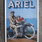 ARIEL.....moottoripyörä, mainoskortti....UP. - pikkukuva 1
