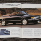 1993 Saab 900 9000 esite - KUIN UUSI - 20 sivua - pikkukuva 1