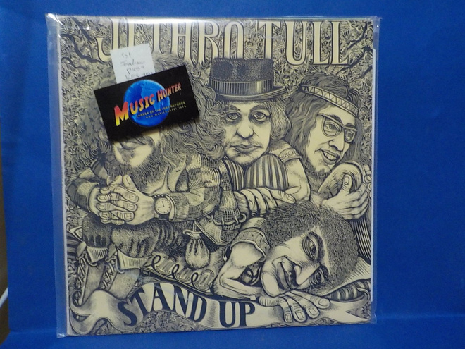 JETHRO TULL - STAND UP EX+/EX+ 1ST SCANDINAVIAN PRESS LP