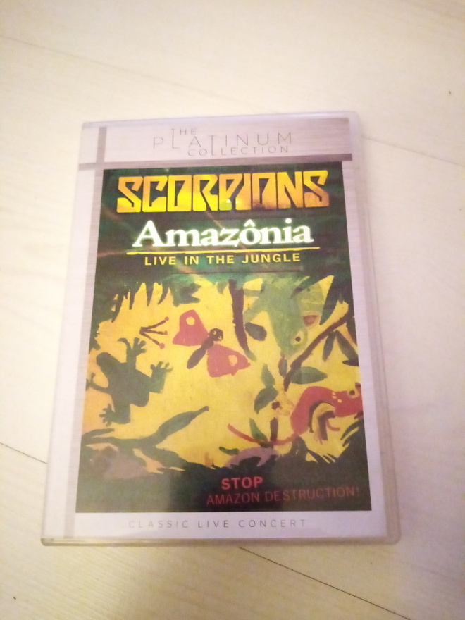 Scorpions, Amazonia, Live In the jungle, dvd