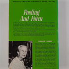 Susanne K. Langer : Feeling and form : a theory of art de... - pikkukuva 2