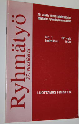 Ryhmätyö-lehti nro 1/1998