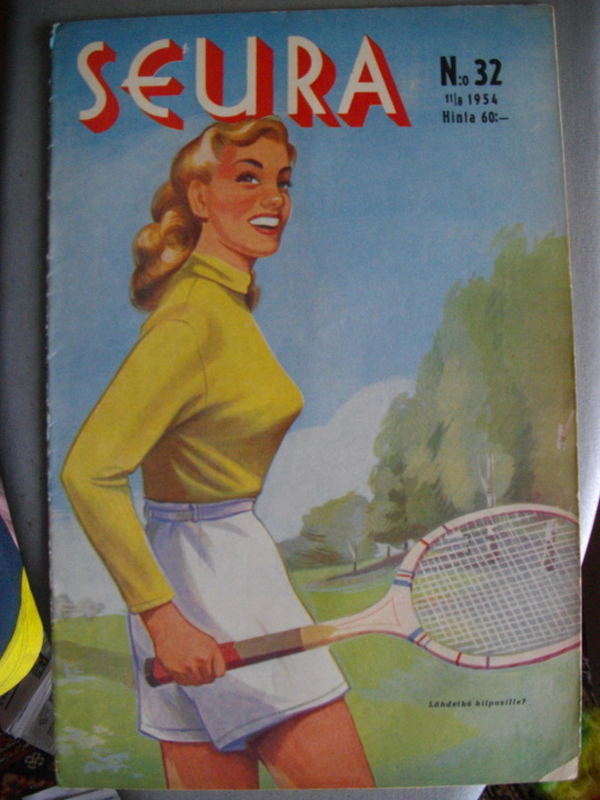 Seura lehti Nro 32/1954 (27.6)