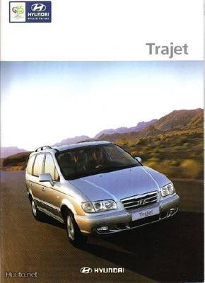 Hyundai Trajet -esite, 2004