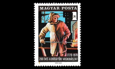 Unkari 2599 ** Diósgyörin terästehdas 200v (1970)