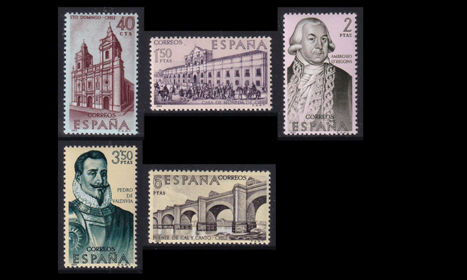 Espanja 1832-6 ** Amerikan valloittajia (1969)