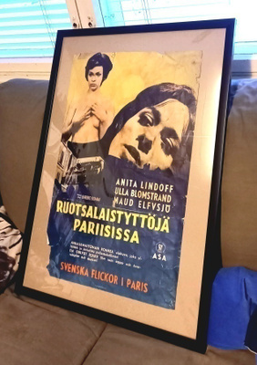 Ruotsalaistyttöjä Pariisissa elokuvajuliste