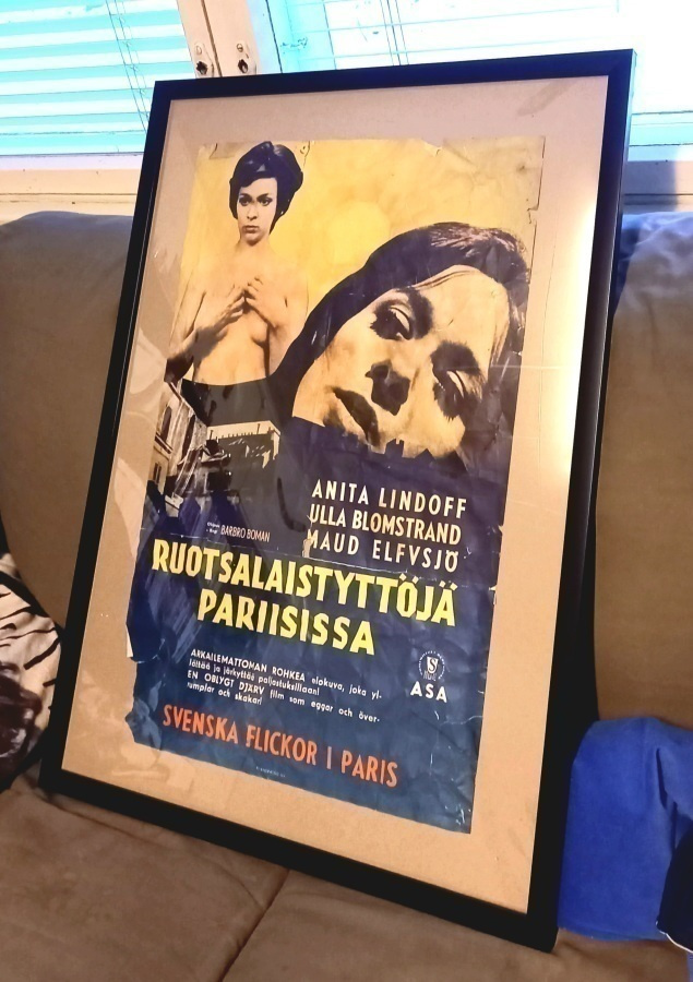 Ruotsalaistyttöjä Pariisissa elokuvajuliste
