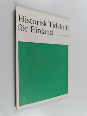 Historisk tidskrift för Finland 2/1980