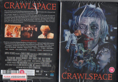 crawlspace (5 429) UUSI -GB- DVD klaus kinski 1986 sub.gb.