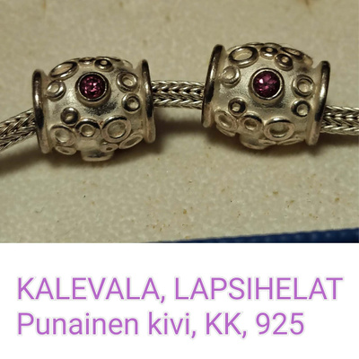 Uudenveroiset KALEVALA LAPSIHELAT, punainen kivi