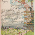 Mailick Neito tervehtii herraa parvekkeelta - kulk v 1904 - pikkukuva 1