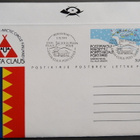 Joulupukin postin postikirje, FDC-leimalla 1.11.1991 - pikkukuva 1