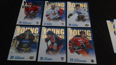 2018-19 Cardset Series 1 Peruskortit+Erikoskortit