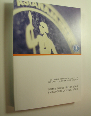 Suomen asianajajaliiton toimistoluettelo 2009