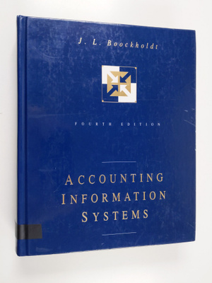 J. L. Boockholdt : Accounting information systems : trans...