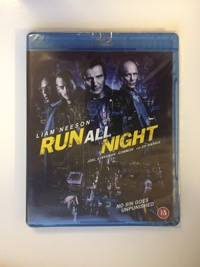 Run All Night (Blu-ray) Liam Neeson, Joel Kinnaman 2015 UUSI