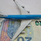 VANHA Schabak 921 Lentokone Boeing 747 KLM Metalli Saksa - pikkukuva 2