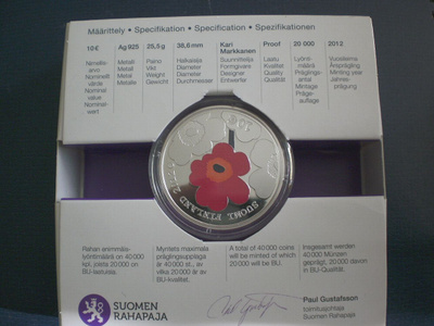10e Armi Ratia Proof Juhlaraha v. 2012