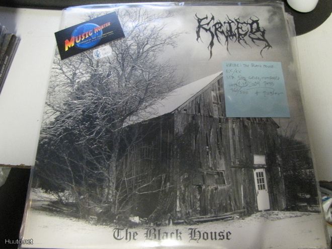 KRIEG - BLACK HOUSE LP 1. PAINOS 2004 #360/500 EX/EX