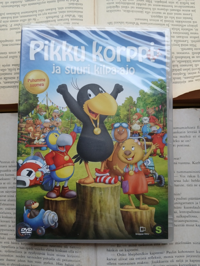 Pikku korppi ja suuri kilpa-ajo (UUSI DVD)
