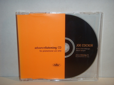 Joe Cocker * Asross From Midnight Album Sampler *PROMO