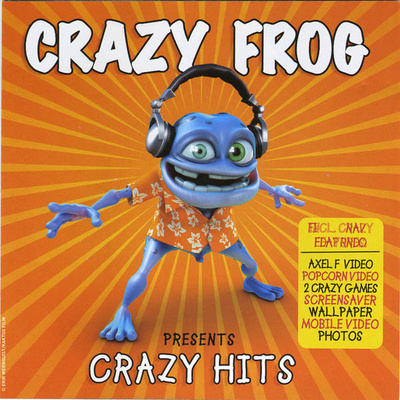 Crazy Frog (CD) VG++!! Presents Crazy Hits