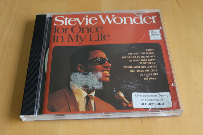 CD Stevie Wonder: For once in my life
