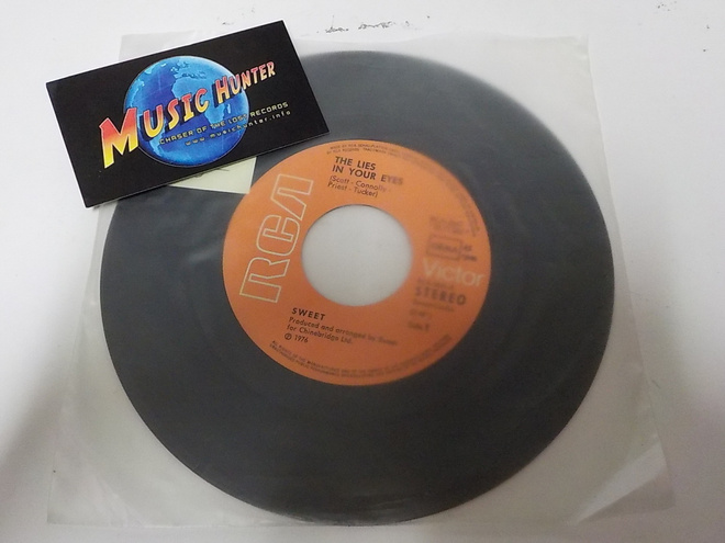 SWEET - THE LIES IN YOUR EYES GER -76 VG+ 7"