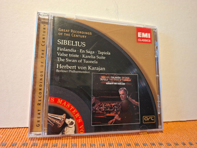 Sibelius:Finlandia,En Saga,Tapiola etc-Von Karajan CD