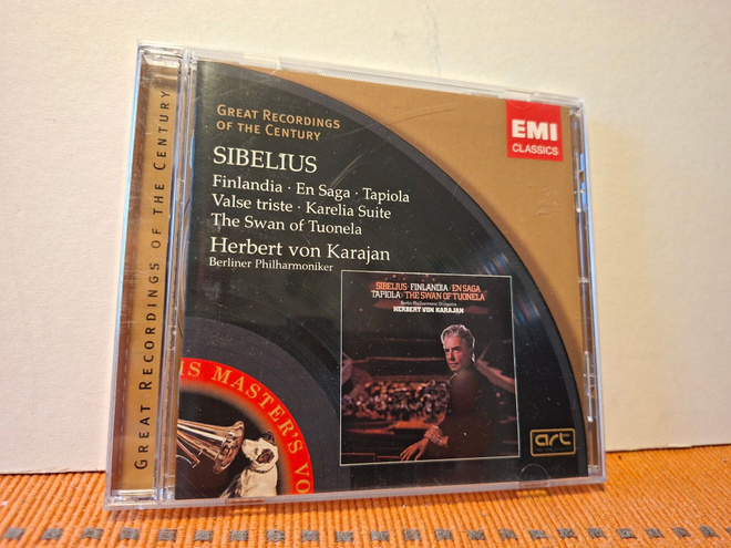 Sibelius:Finlandia,En Saga,Tapiola etc-Von Karajan CD
